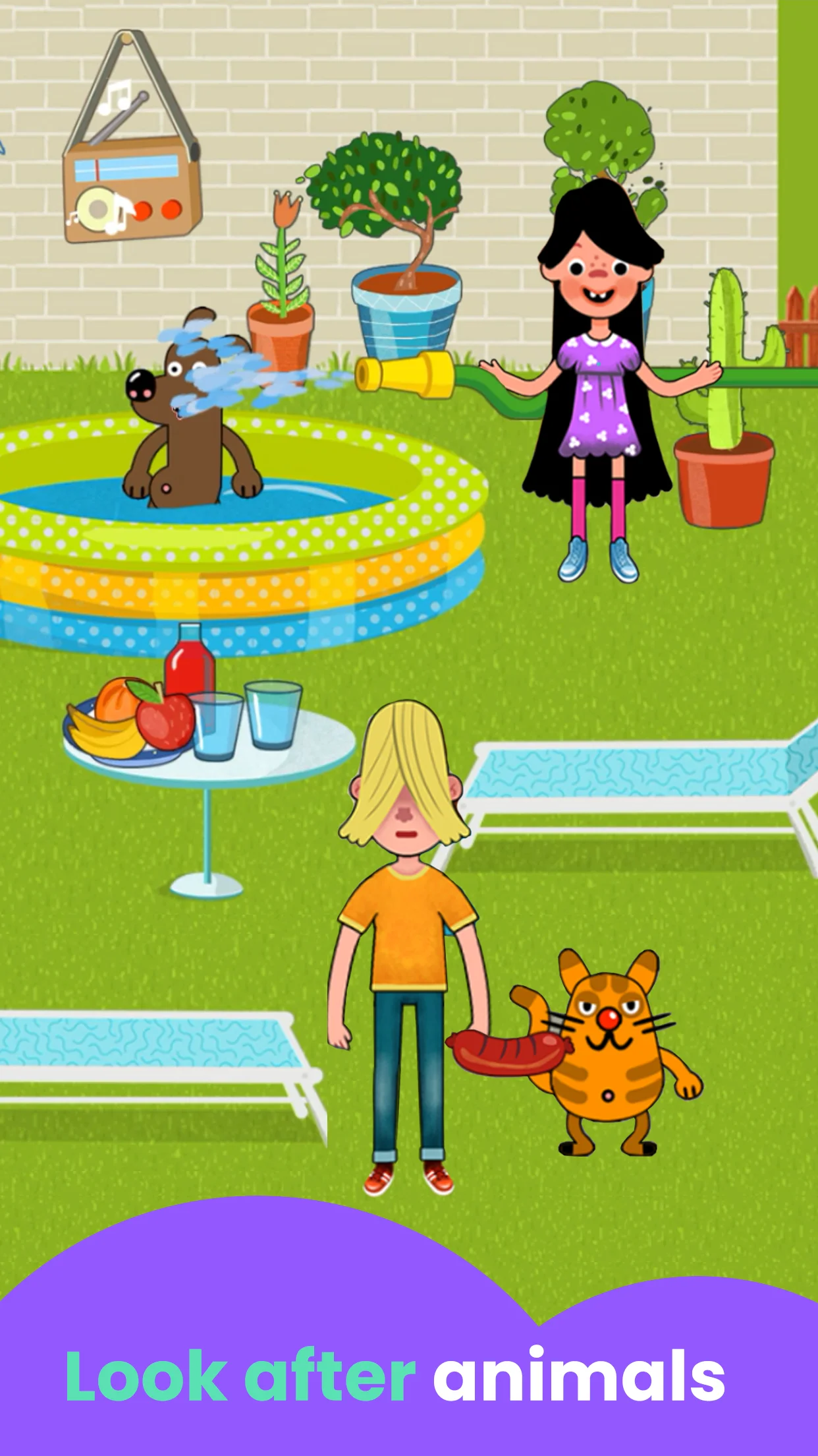 kids playhouse game gameplay screenshot 4